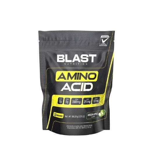 Membresia (1) Aminoacidos BCAA + Electrolitos Blast Manzana Verde de 586 g